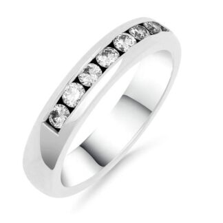 Silván, Silván timanttisormus 0,40ct, 14K valkokultaa, vihkisormukset