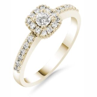 Silván, Silván Carmosier timanttisormus 0,36ct, 14K keltakultaa, vihkisormukset