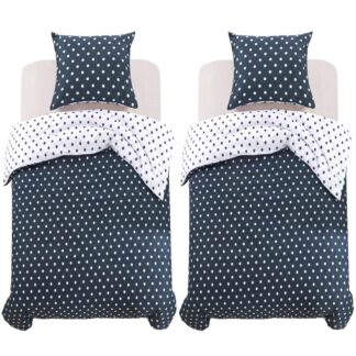 vidaXL Pussilakanasetti Pallokuosi 155x220/80x80