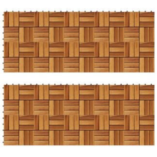 Terassilaatat 30 x 30 cm Akaasia 20 Sarja