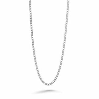 Laatukoru, Valkokultainen panssaririipusketju, paksuus 1,0 mm