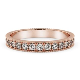 Silván, Silván timanttisormus 0,35ct, 14K rosekultaa, vihkisormukset