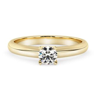 Silván, Silván timanttisormus 0,30ct, 14K keltakultaa, vihkisormukset