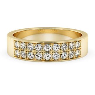 Silván, Silván timanttisormus 0,36ct, 14K keltakultaa, vihkisormukset