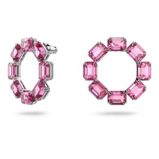Swarovski, Swarovski Millenia Circle korvakorut pinkeillä kristalleilla, 5614296