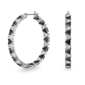 Swarovski, Swarovski Millenia korvakorut kirkkailla ja mustilla kristalleilla, 5616911