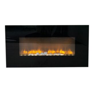 Soikea seinään asennettava sähkötakka