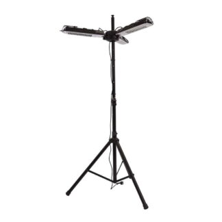 Terassilämmitin auringonvarjon tankoon - 650/1300/2000 W, HA, musta