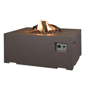 Cocoon-takka sivupöydällä - ruskea