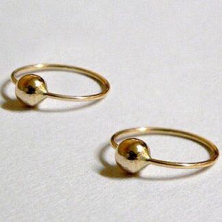 Laatukoru, Rengaskorvakorut, hopea, 5135035