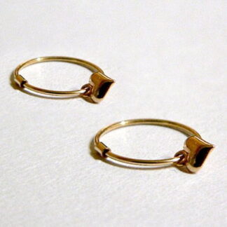 Laatukoru, Rengaskorvakorut, hopea, 5135062