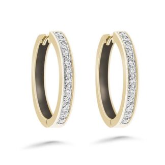 Silván, Silván timanttikorvakorut 0,24ct, 14K keltakultaa, timanttikorut