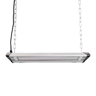 Kattoon kiinnitettävä terassilämmitin - 1000/2000 W, GT, kauko-ohjaus, hopea