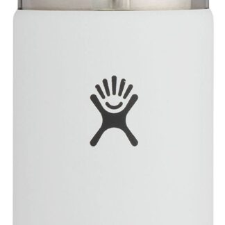 16 oz Wide Mouth, Flex Sip Lid Valkoinen