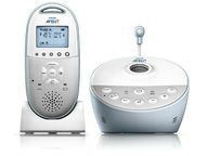 Philips Avent Dect Itkuhälytin tähtitaivasprojektorilla ja MP3-soittimella