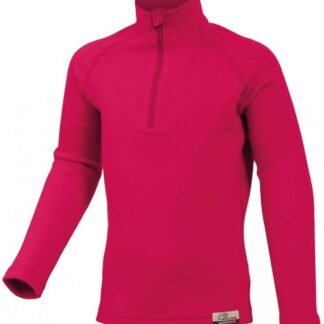 Soly Zip Neck Raspberry 120