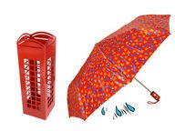 Puhelinkoppi sateenvarjoteline