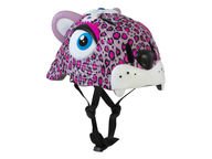 Crazy Safety pyöräilykypärä Pink Leopard