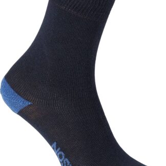 Women's Nosilife Twin Sock Pack Navy 6-8