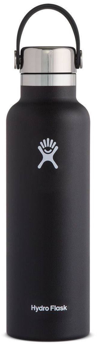 21 oz Standard Mouth with Stainless Steel Cap Musta