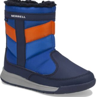 Alpine Puffer Kids WP Navy/Oranssi 31