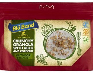 Crunchy Granola with Milk and Coconut