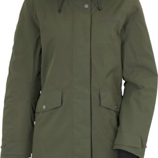 Women's Erika Parka 3 Tummanvihreä 38