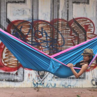 Hammock King Size Aqua/Pinkki