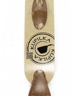 Spork 165 Ruskea