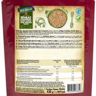 Valmis vehnäpuuro+omena ja mango