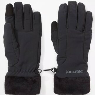 Women's Fuzzy Wuzzy Gloves Musta XL