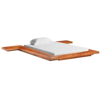 vidaXL Japanilaisen futonsängyn runko täysi akaasiapuu 100x200 cm