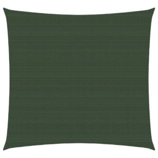 vidaXL Aurinkopurje 160 g/m² tummanvihreä 7x7 m HDPE