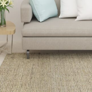 vidaXL Matto luonnollinen sisal 100x200 cm harmaanruskea