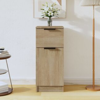 vidaXL Senkki Sonoma-tammi 30x30x70 cm tekninen puu