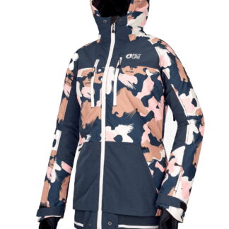 Women's Lander Print Jacket Pinkki / Sininen L