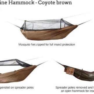 Frontline Hammock Ruskea