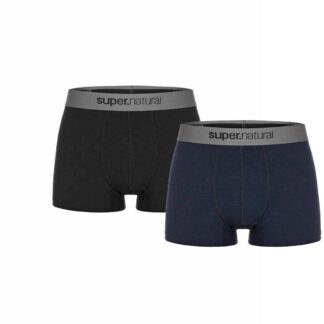 Base Boxer 2-pack Musta / Sininen S