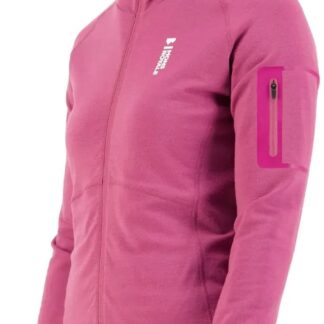 Ascend Midi Full Zip Hood Berry S