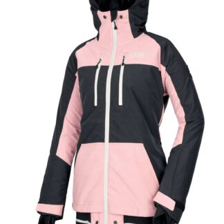 Women's Lander Print Jacket Pinkki / Musta M