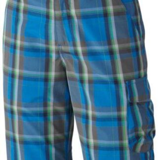 Silver Ridge III Boys Plaid Short Sininen XXS