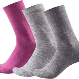 Daily Medium 3 pr Punainen / Harmaa 36 - 40