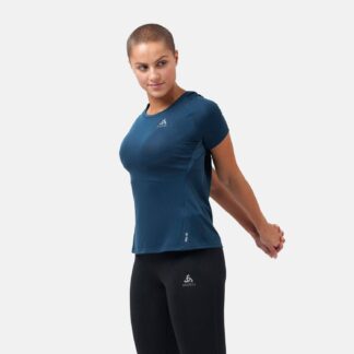 Women's Essential Chill Tech Tee Teal XL