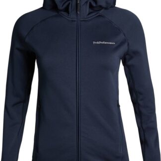 Women's Chill Zip Hood Tummansininen L