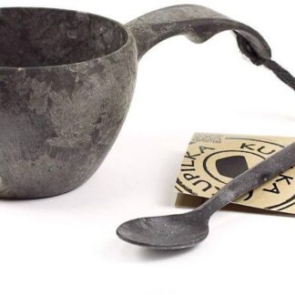 Kuksa 21 + Lusikka Tummanharmaa