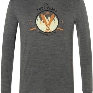 Men's Four Peaks LS Harmaa S