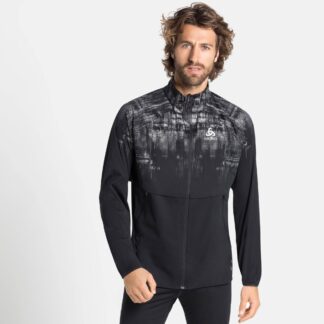 Men's Zeroweight Pro Warm Reflect Running Jacket Musta XXL