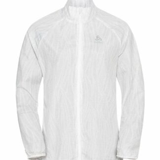 Women's Zeroweight Print Jacket Valkoinen XS