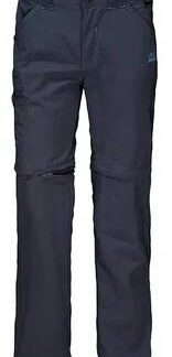 Kids Safari Zip Off Pants Kids Tummansininen 176