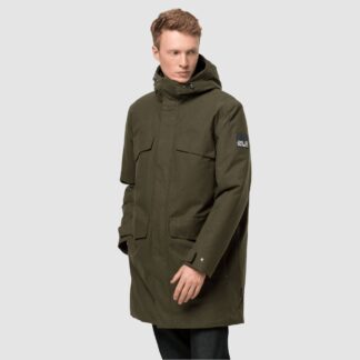 Nature Woods Parka Men Vihreä XXL